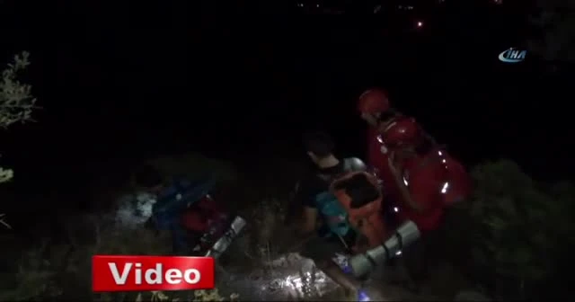Likya Yolu'nda kaybolan 3 üniversiteli kurtarıldı