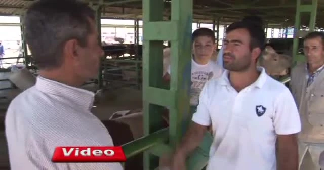 Malatya Kurban Pazarı'nda ilginç promosyon