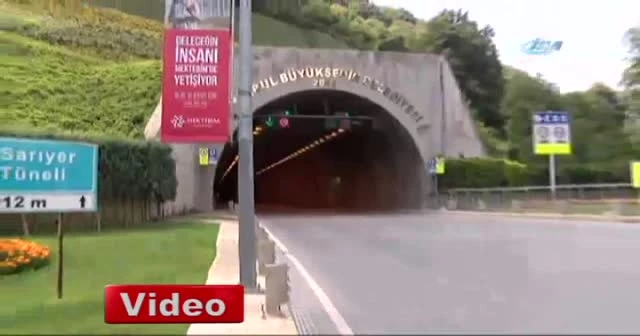 Sarıyer Tüneli’nde akılalmaz kaza