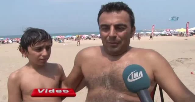 Şile'deki nem izdihamı havadan görüntülendi