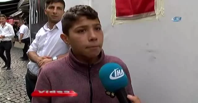 Türkiye’nin gündemine oturan çocuk İHA’ya konuştu