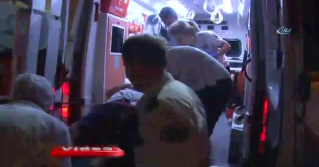 Uygulama yapan polise çarpıp kaçtı