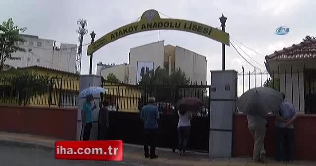 Ataköy Anadolu Lisesi'nde dehşet anları kamerada
