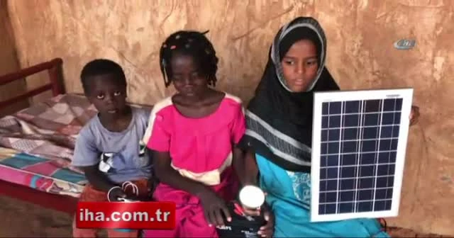 Sudan’da solar enerji evleri aydınlattı