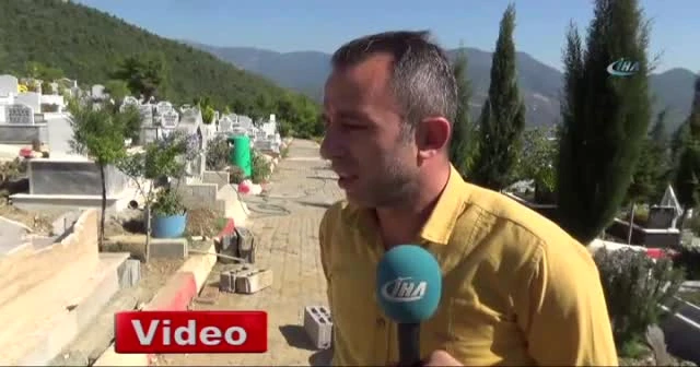 Alanya'da aile mezarlığı parçalandı
