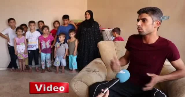 Savaştan kaçan Şeyme, 16 çocukla tek odalı evde kalıyor