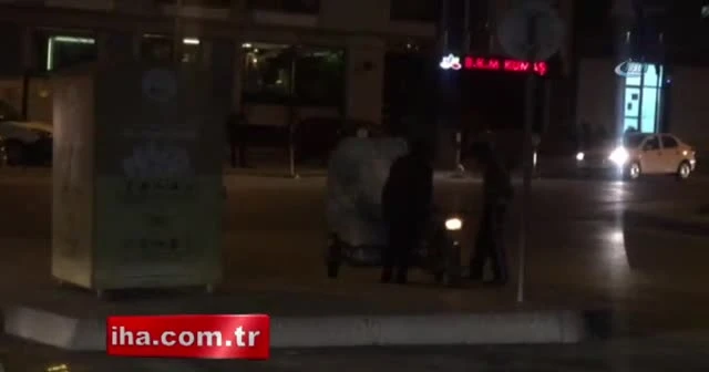 Yardım için toplanan elbiseleri böyle çaldılar