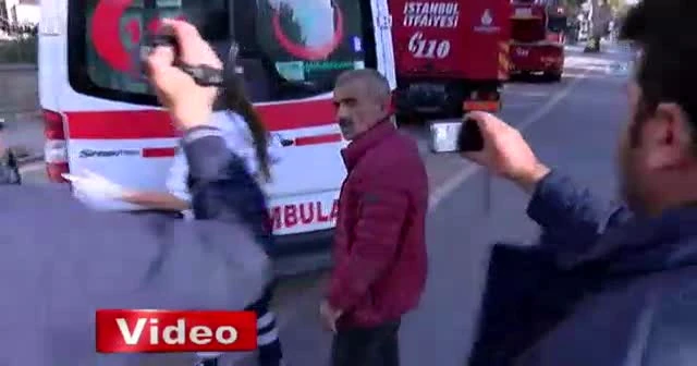 İstanbul'da beton mikserinde patlama