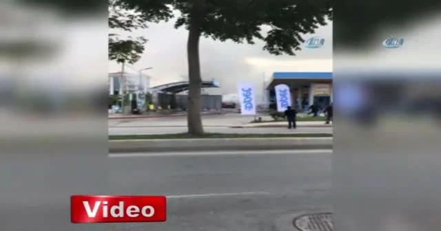 İstanbul Tuzla'da benzin istasyonunda patlama!