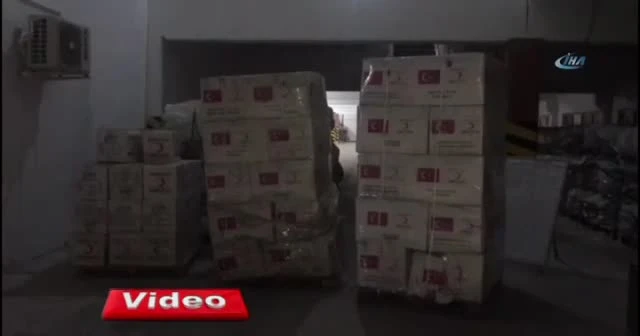 Muş’tan Irak’a çadır gönderiliyor
