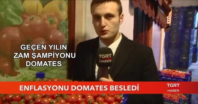2017'nin zam şampiyonu yüzde 71,1 ile domates