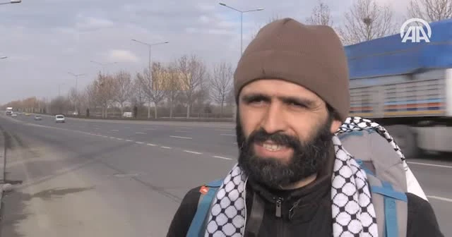 ABD'nin Kudüs kararına tepki için yürüyor