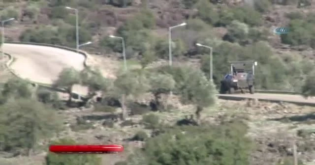 Afrin sınırında 'Fetih Marşı'