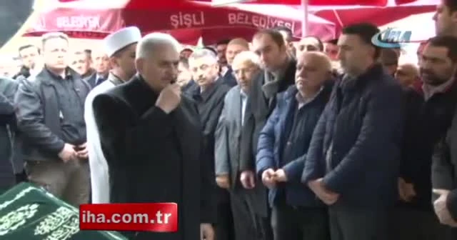 Başbakan Yıldırım dayısının oğlunu son yolculuğuna uğurladı