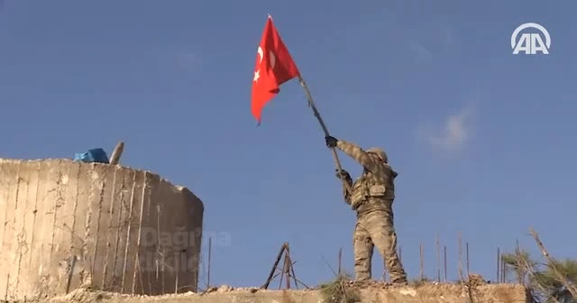 Burseya Dağı'na Türk Bayrağı dikildi