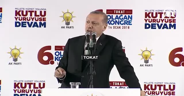 Erdoğan'dan 'Afrin operasyonu' mesajı