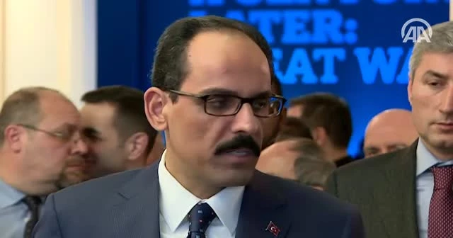 İbrahim Kalın, basın mensuplarının sorularını cevapladı