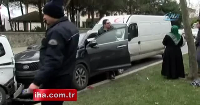 Maslak’ta zincirleme kaza: 1’i çocuk 4 yaralı