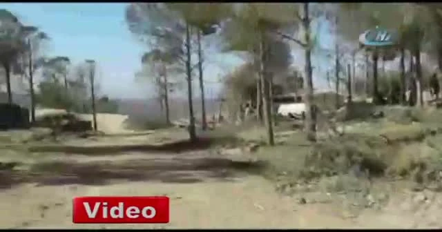 Mehmetçik, Burseya Dağı'nda üs bölgesi oluşturuyor