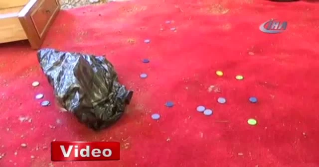 Ormanda kumar çadırına baskın
