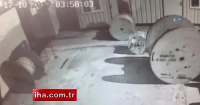 Şantiyelerden 1 milyon vurgun yapan çete çökertildi