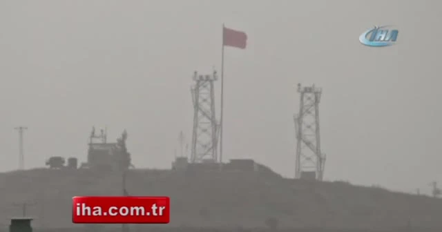 Sınır birlikleri terör mevzilerini vuruyor