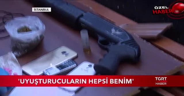 Suçunu itiraf etti, ‘Uyuşturucuların hepsi benim’