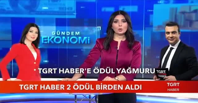 TGRT Haber 2 ödül birden aldı