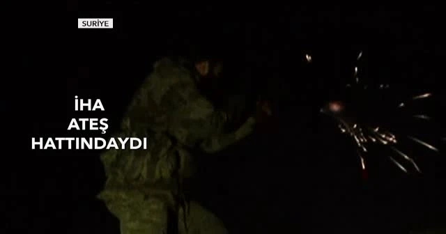 TGRT Haber ekibi Afrin'de çatışma bölgesinde