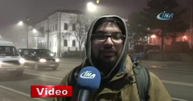 Yoğun sis kartpostallık görüntüler oluşturdu