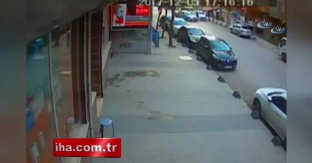 Küçükçekmece'de cinayet anı kamerada