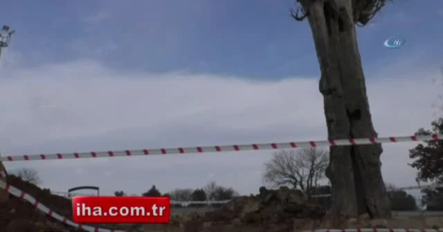 Mezarlıkta kepçeyle kazı yapan 9 kişi tutuklandı
