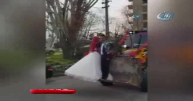 Mutluluk kepçeyle geldi