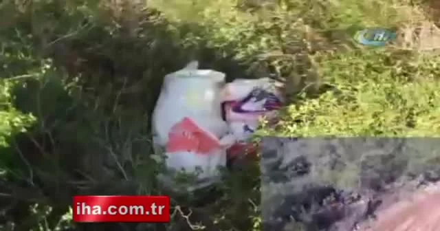 Ormana gizlenen uyuşturucu drone ile bulundu