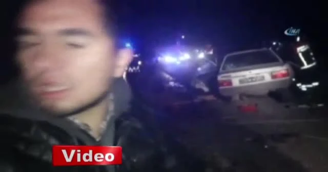 Otomobiller hurdaya döndü: 3 ölü, 1 yaralı