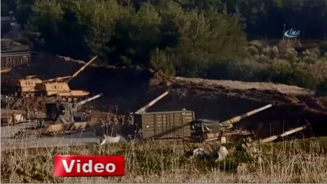 Sakarya Tepesi’ndeki PYD mevzileri yerle bir edildi