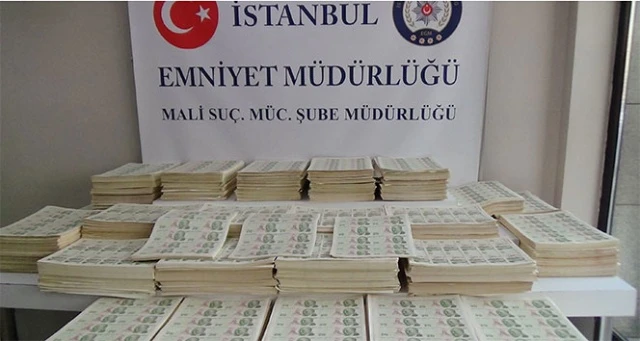 İstanbul’da sahte para basılan matbaaya baskın