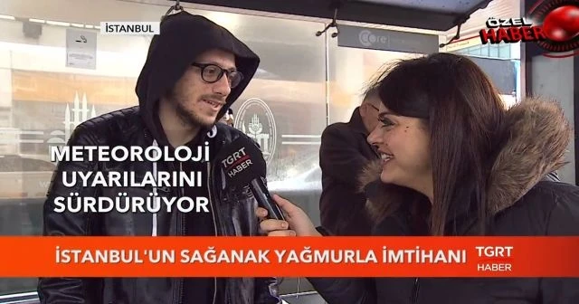 İstanbul'un sağanak yağmurla imtihanı