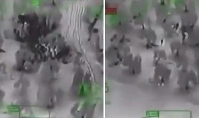 Millî ATAK helikopteri teröristleri böyle vurdu