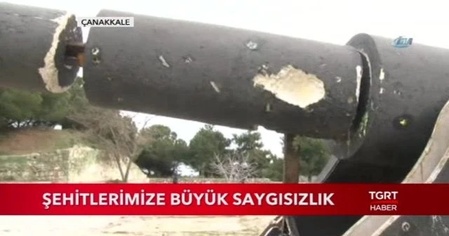 Şehitlere büyük saygısızlık... Orhaniye Tabyası'nı paintball sahasına çevirdiler