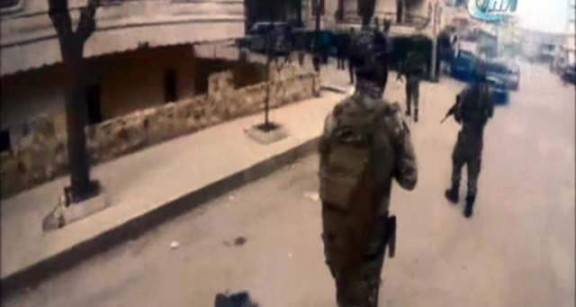 TSK, Afrin şehir merkezinden görüntü paylaştı