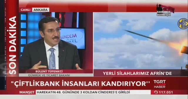 Tüfenkci: Çiftlik Bank ödelemerini yapabilir, durdurduğumuz faaliyetleri yok