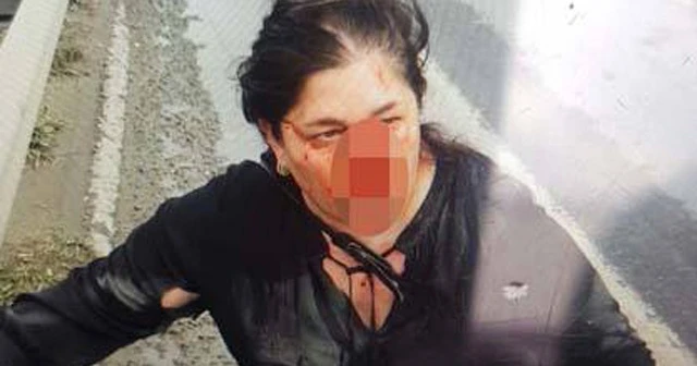 Uber şoförünün darp ettiği kadınla tartıştığı anlar ortaya çıktı