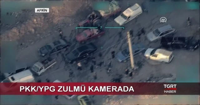 YPG/PKK zulmü kamerada böyle yansıdı