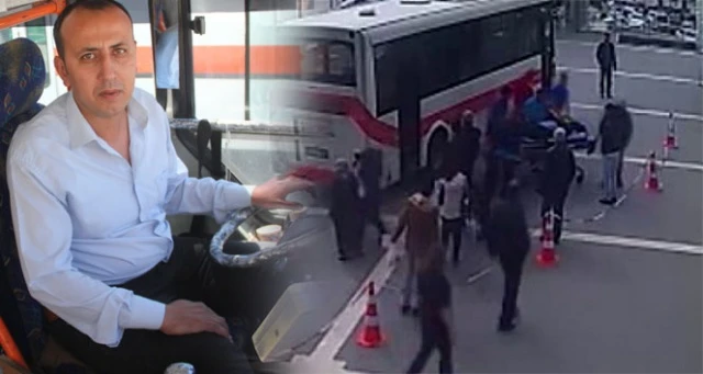 Dolmuş ambulans oldu, şoförü hayat kurtardı