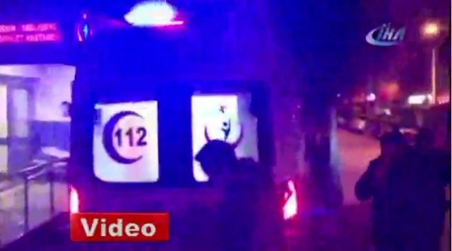 Giresun'da zırhlı araç dereye yuvarlandı: 2 polis yaralı