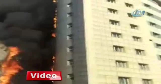 Hastanedeki yangının yeni görüntüleri ortaya çıktı