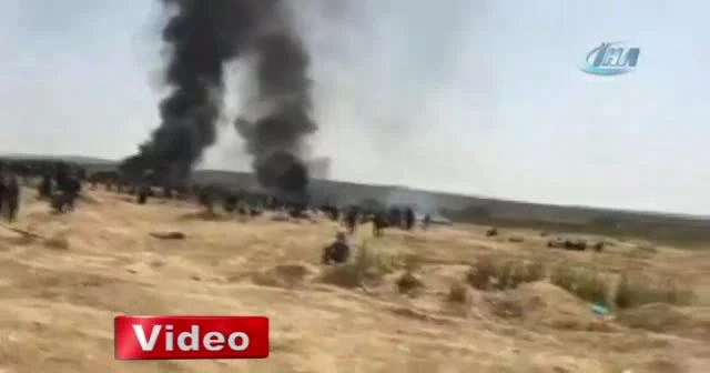 İsrail askerleri Gazze sınırında dehşet saçtı!