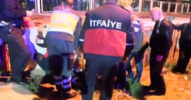 Küçük çocuk havalandırma boşluğuna düştü