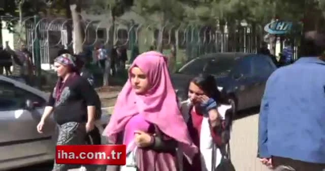 Okula silahla gelen öğrenci dehşet saçtı